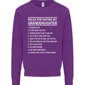 Dating My Granddaughter Grandparent's Day Mens Sweatshirt Jumper Purple