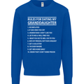 Dating My Granddaughter Grandparent's Day Mens Sweatshirt Jumper Royal Blue