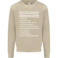 Dating My Granddaughter Grandparent's Day Mens Sweatshirt Jumper Sand