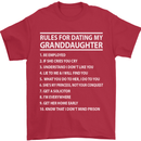 Dating My Granddaughter Grandparent's Day Mens T-Shirt Cotton Gildan Red