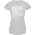 Dating My Granddaughter Grandparent's Day Womens Petite Cut T-Shirt Sports Grey