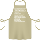 Dating My Step Daughter Funny Father's Day Cotton Apron 100% Organic Khaki