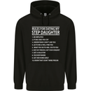 Dating My Step Daughter Funny Father's Day Mens 80% Cotton Hoodie Black