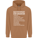 Dating My Step Daughter Funny Father's Day Mens 80% Cotton Hoodie Caramel Latte