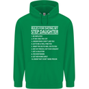 Dating My Step Daughter Funny Father's Day Mens 80% Cotton Hoodie Irish Green
