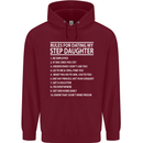 Dating My Step Daughter Funny Father's Day Mens 80% Cotton Hoodie Maroon