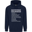 Dating My Step Daughter Funny Father's Day Mens 80% Cotton Hoodie Navy Blue