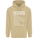 Dating My Step Daughter Funny Father's Day Mens 80% Cotton Hoodie Sand