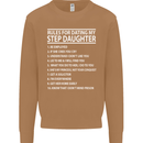 Dating My Step Daughter Funny Father's Day Mens Sweatshirt Jumper Caramel Latte