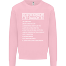 Dating My Step Daughter Funny Father's Day Mens Sweatshirt Jumper Light Pink
