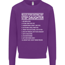 Dating My Step Daughter Funny Father's Day Mens Sweatshirt Jumper Purple