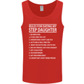 Dating My Step Daughter Funny Father's Day Mens Vest Tank Top Red
