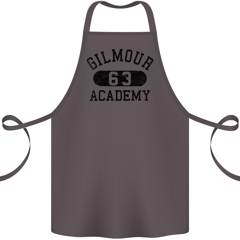 Dave Gilmour Academy 63 Cotton Apron 100% Organic Dark Grey