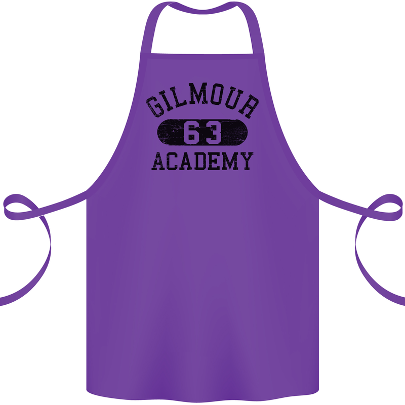 Dave Gilmour Academy 63 Cotton Apron 100% Organic Purple