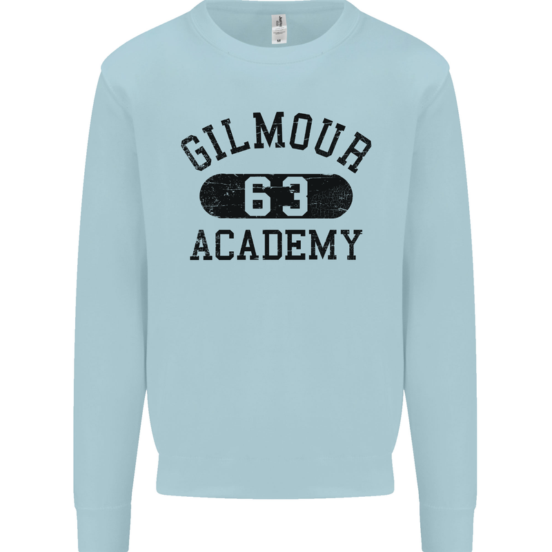 Dave Gilmour Academy 63 Kids Sweatshirt Jumper Light Blue