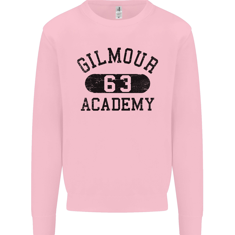 Dave Gilmour Academy 63 Kids Sweatshirt Jumper Light Pink