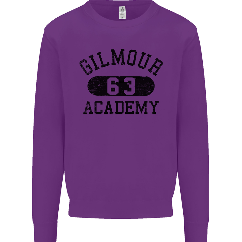 Dave Gilmour Academy 63 Kids Sweatshirt Jumper Purple
