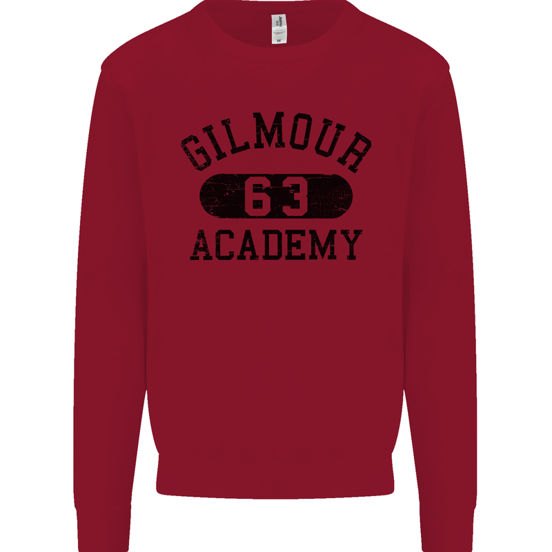 Dave Gilmour Academy 63 Kids Sweatshirt Jumper Red