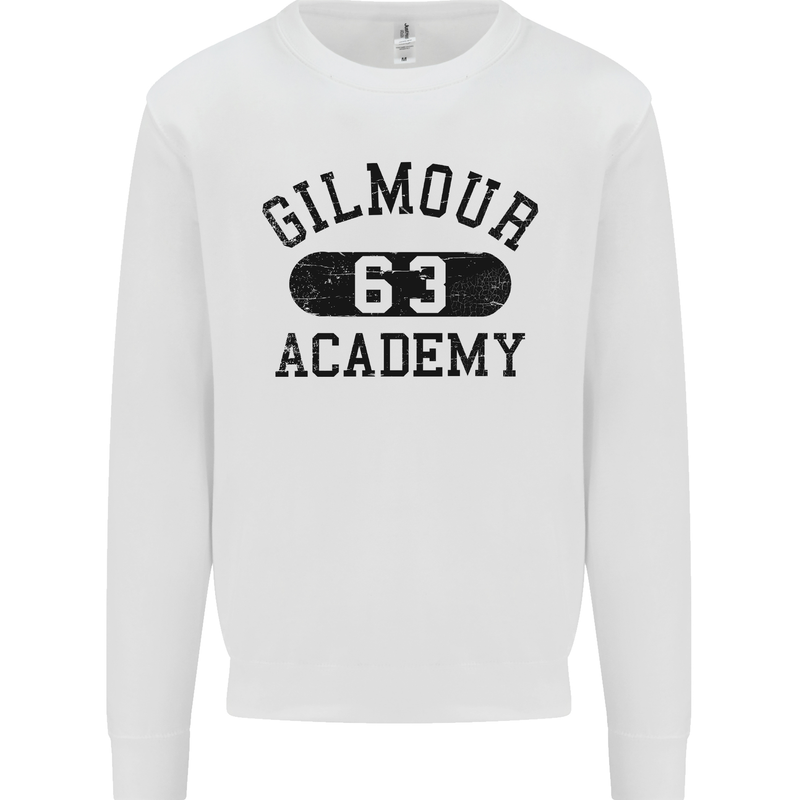 Dave Gilmour Academy 63 Kids Sweatshirt Jumper White