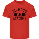 Dave Gilmour Academy 63 Kids T-Shirt Childrens Red
