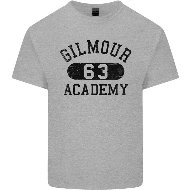Dave Gilmour Academy 63 Kids T-Shirt Childrens Sports Grey