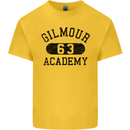 Dave Gilmour Academy 63 Kids T-Shirt Childrens Yellow