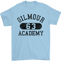 Dave Gilmour Academy 63 Mens T-Shirt Cotton Gildan Light Blue