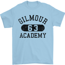 Dave Gilmour Academy 63 Mens T-Shirt Cotton Gildan Light Blue