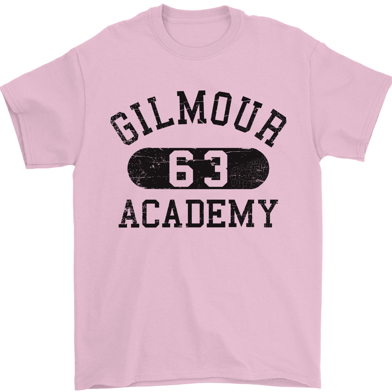 Dave Gilmour Academy 63 Mens T-Shirt Cotton Gildan Light Pink