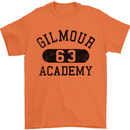 Dave Gilmour Academy 63 Mens T-Shirt Cotton Gildan Orange