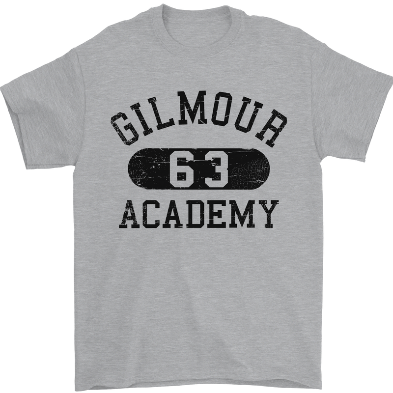 Dave Gilmour Academy 63 Mens T-Shirt Cotton Gildan Sports Grey