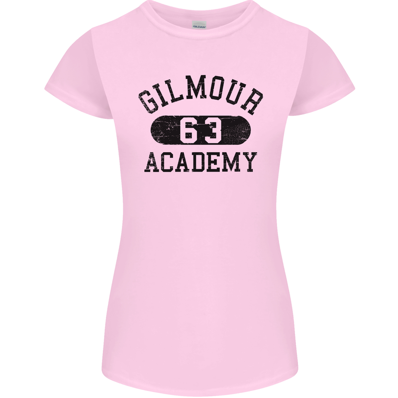Dave Gilmour Academy 63 Womens Petite Cut T-Shirt Light Pink