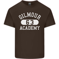 Dave Gilmour Academy Retro Rock Music Mens Cotton T-Shirt Tee Top Dark Chocolate