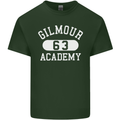 Dave Gilmour Academy Retro Rock Music Mens Cotton T-Shirt Tee Top Forest Green