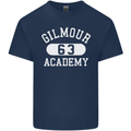 Dave Gilmour Academy Retro Rock Music Mens Cotton T-Shirt Tee Top Navy Blue