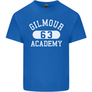 Dave Gilmour Academy Retro Rock Music Mens Cotton T-Shirt Tee Top Royal Blue
