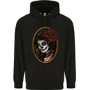 Day of the Dead La Catrina DOTD Sugar Skull Mens 80% Cotton Hoodie Black