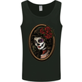 Day of the Dead La Catrina DOTD Sugar Skull Mens Vest Tank Top Black