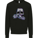 Day of the Dead Skull DOTD Kids Sweatshirt Jumper Black