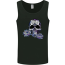 Day of the Dead Skull DOTD Mens Vest Tank Top Black
