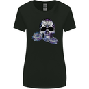 Day of the Dead Skull DOTD Womens Wider Cut T-Shirt Black