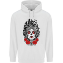 Day of the Dead Sugar Skull DOTD Mexico Childrens Kids Hoodie White