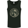 Dead Radio Stations Punk Music Rock Guitar Mens Vest Tank Top Black