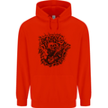 Deadly Tams Guitar Guitarist Rock Metal Punk Childrens Kids Hoodie Bright Red