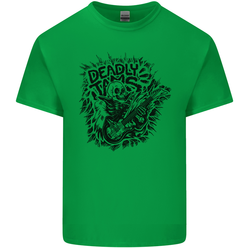 Deadly Tams Guitar Guitarist Rock Metal Punk Mens Cotton T-Shirt Tee Top Irish Green