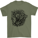 Deadly Tams Guitar Guitarist Rock Metal Punk Mens T-Shirt 100% Cotton Military Green