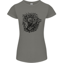Deadly Tams Guitar Guitarist Rock Metal Punk Womens Petite Cut T-Shirt Charcoal