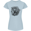 Deadly Tams Guitar Guitarist Rock Metal Punk Womens Petite Cut T-Shirt Light Blue