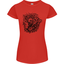 Deadly Tams Guitar Guitarist Rock Metal Punk Womens Petite Cut T-Shirt Red
