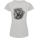 Deadly Tams Guitar Guitarist Rock Metal Punk Womens Petite Cut T-Shirt Sports Grey